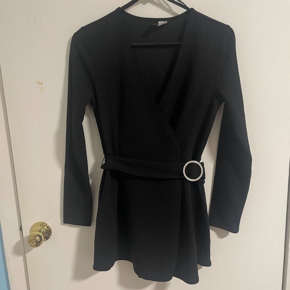 Divided Little Black Dress